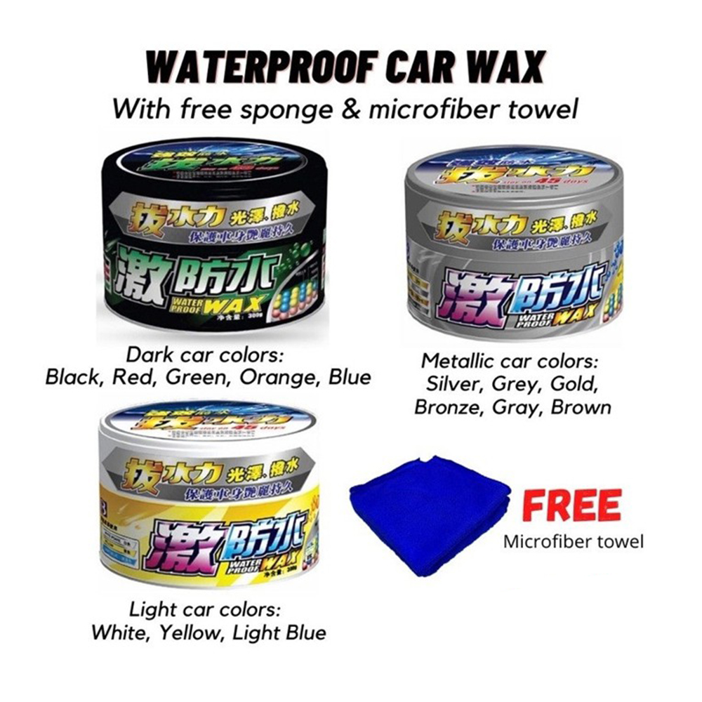 Car Scratch Repair Polishing Wax Paste - BOTNY pâte de polissage de cire