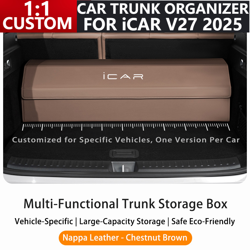 Pour ‌ iCAR V27 ‌   Boîte de r - Car Trunk Organizer Foldable Storage Box avis et prix